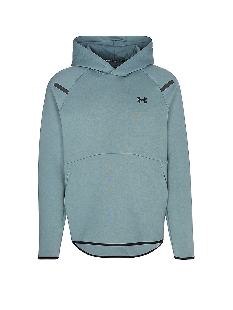 UNDER ARMOUR Herren Hoodie UA Unstoppable Fleece petrol | S